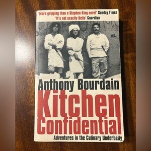 📚 4/$25 - Kitchen Confidential by Anthony Bourdain Paperback Book